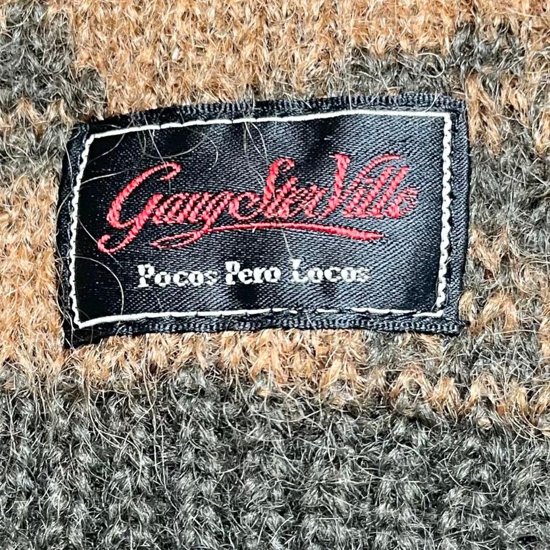 ギャングスタービル　マフラー・ストール・バラ・モヘア・ヂャガード・アンゴラヤギ