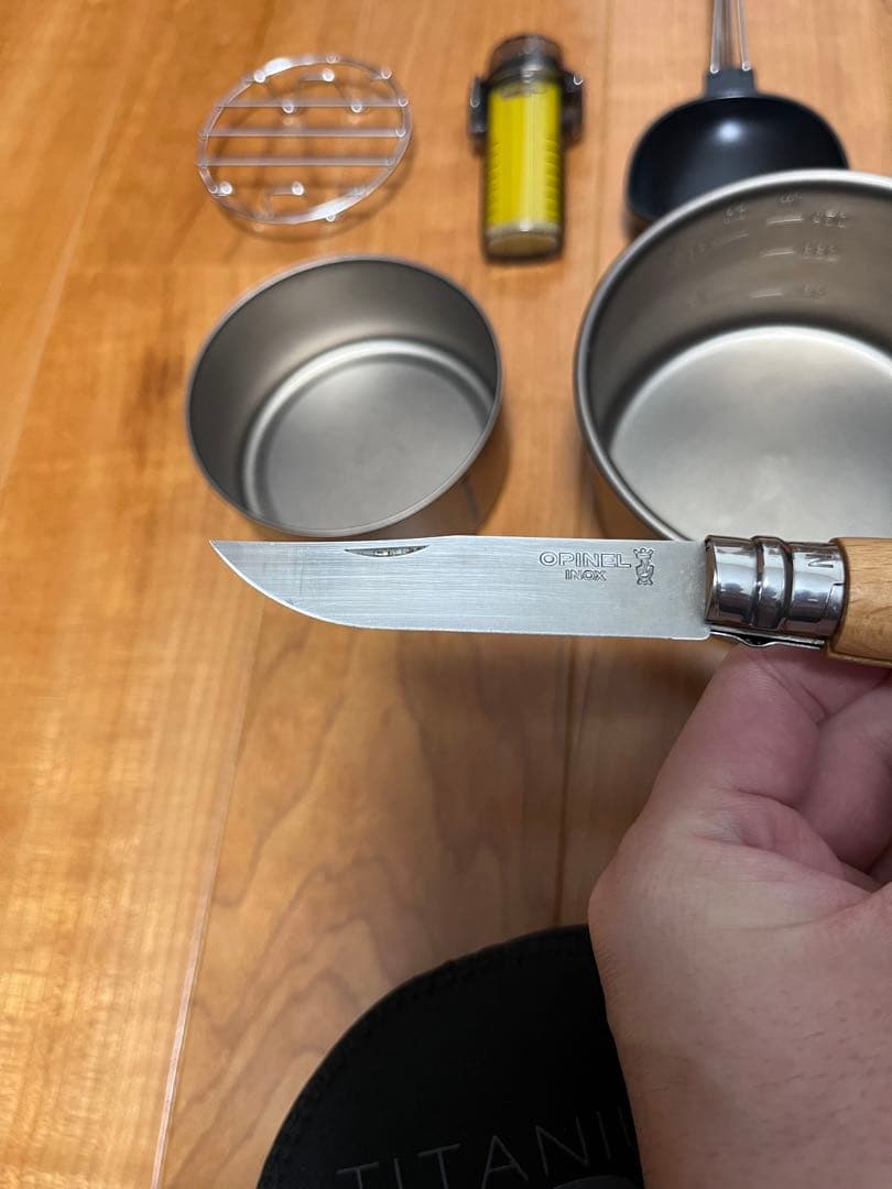 ア*ン様 エバニュー MSR peak オピネル 水蒸気炊飯　登山クッカ