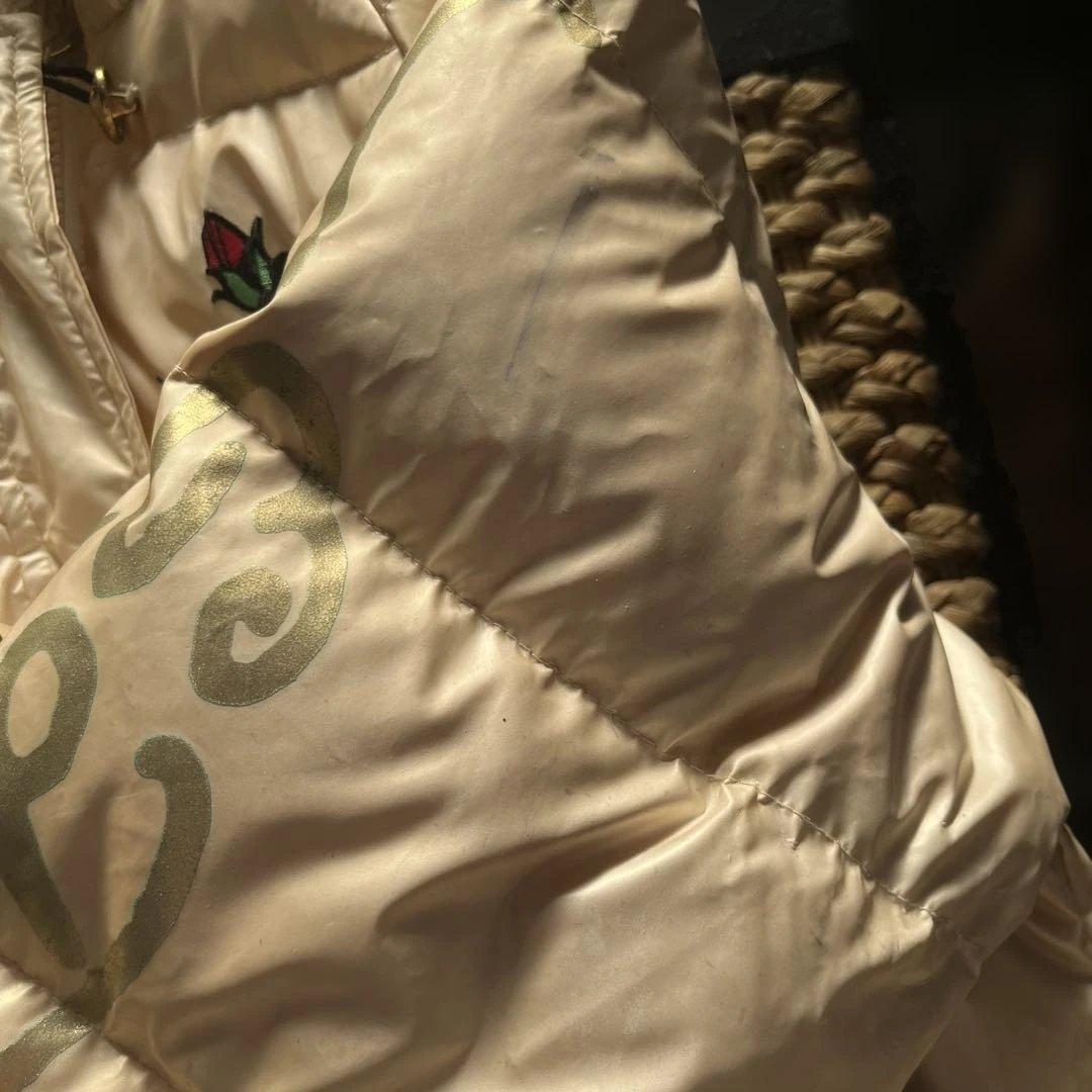 激レアEd Hardy ダウンジャケット　染み抜きクリーニング代値下げ済み