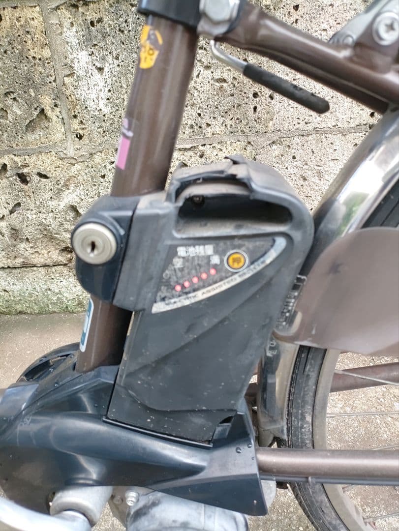 宇都宮引取限定　パナソニック 電動自転車 リチウムビビSS　乗って帰れます
