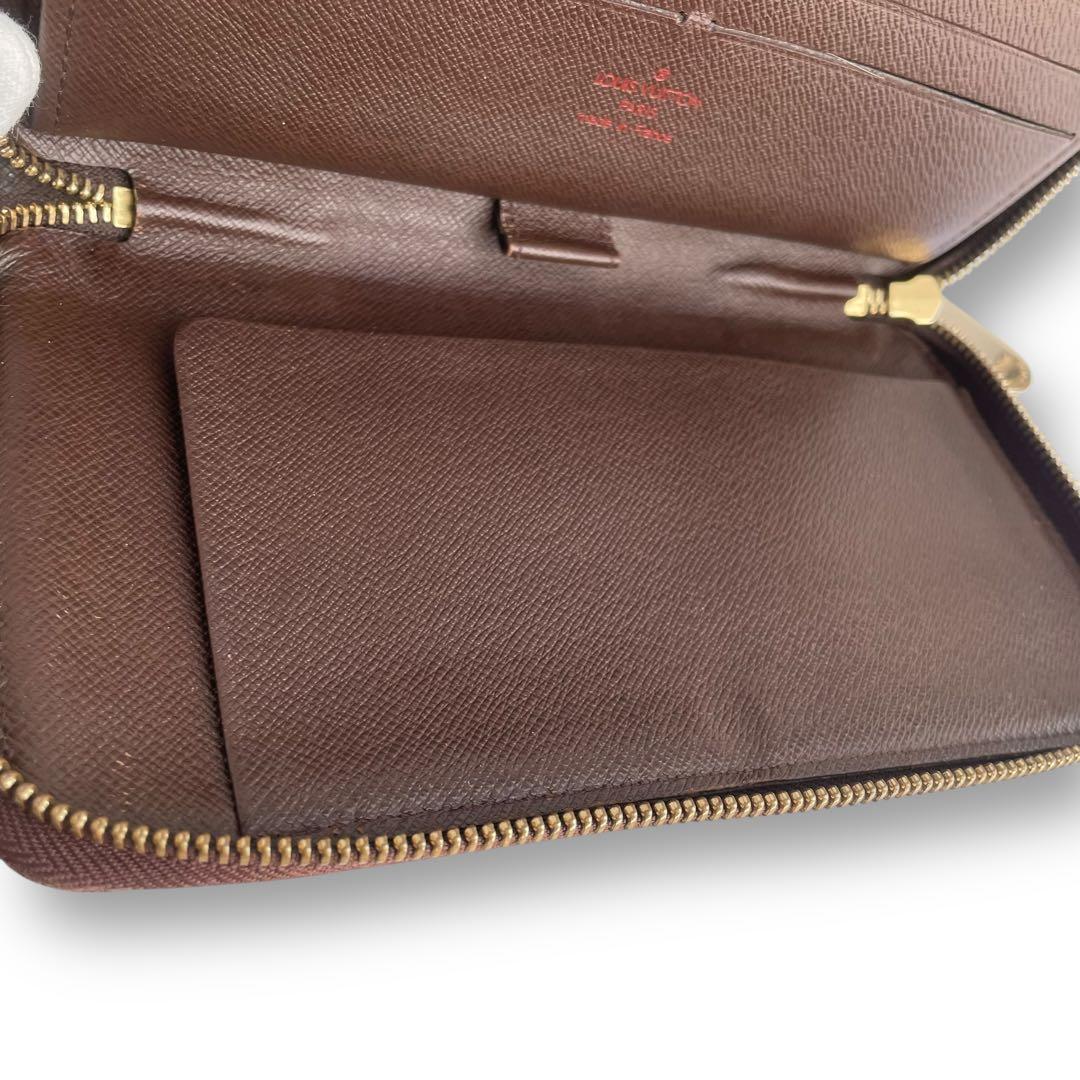 美品✨ルイヴィトン ダミエ ジッピー オーガナイザー 長財布 ラウンドファスナー