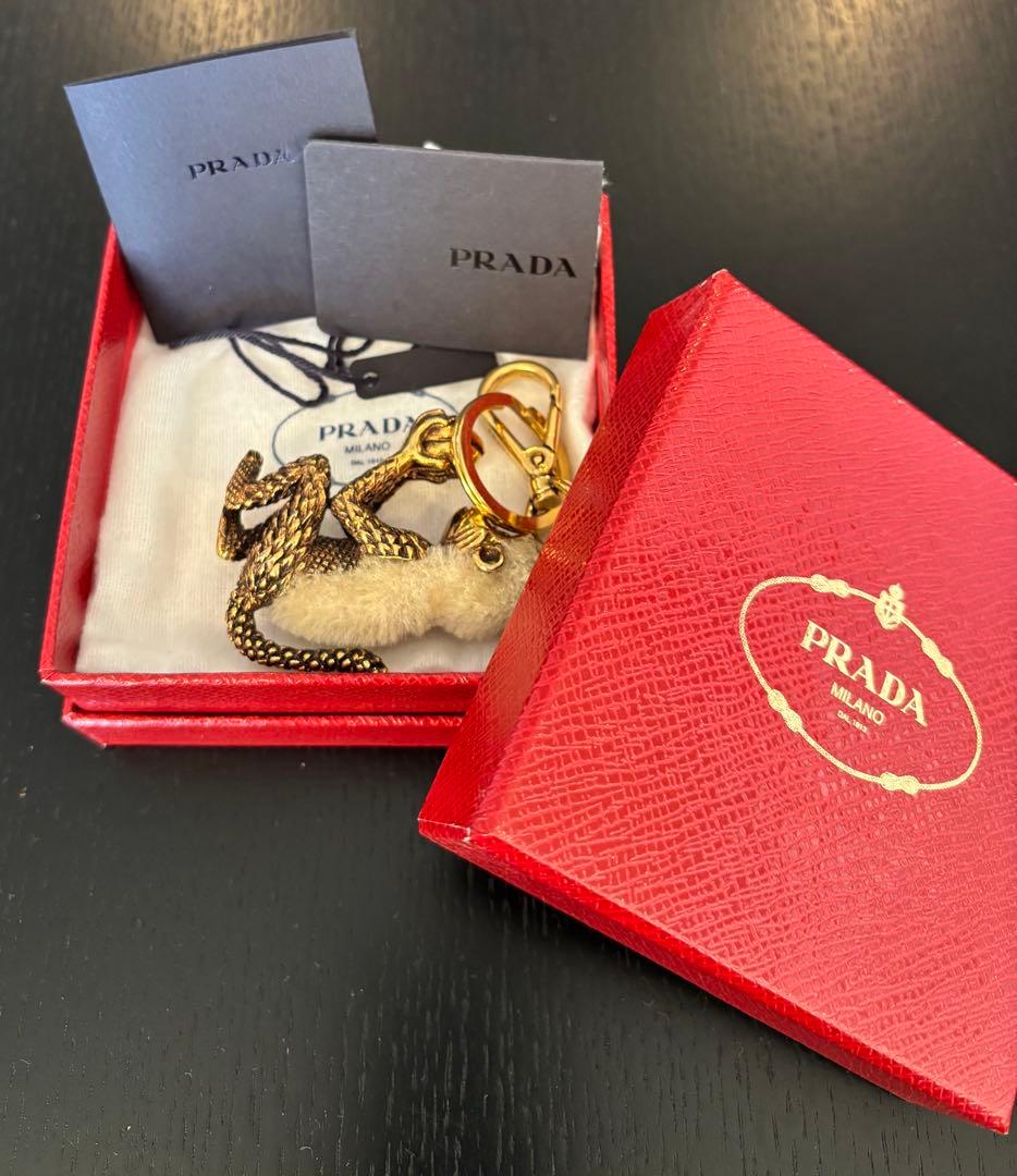 PRADA 猿のキーホルダー 専用ボックス付き