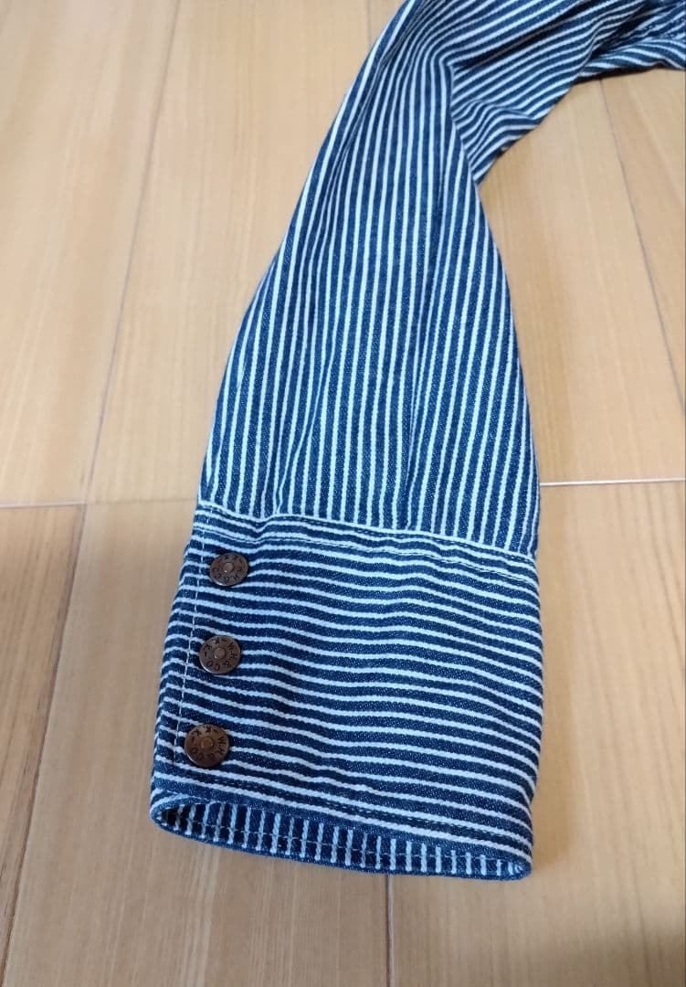 ウエアハウス 42 ヒッコリー ウエスタンシャツ ショートホーン 3038