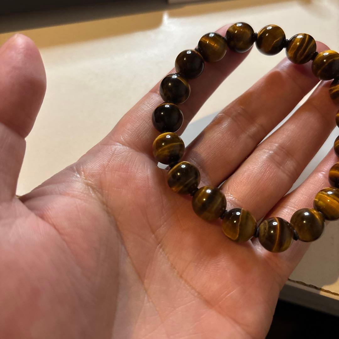 なんじゃこりゃー！最高品質のタイガーアイ！南アフリカ産！すんごい綺麗！
