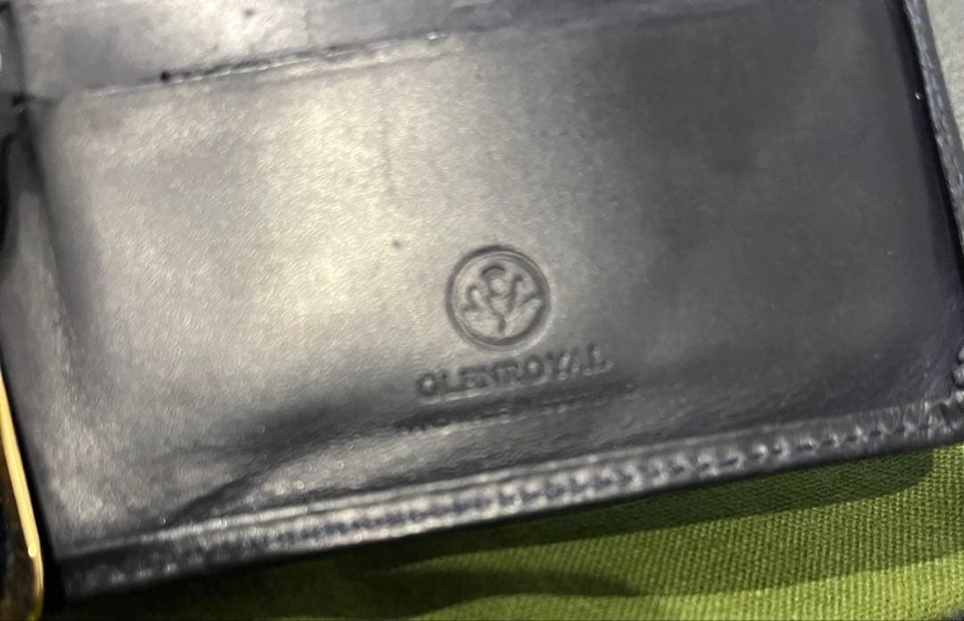 GLEN マネークリップ ダークブルー