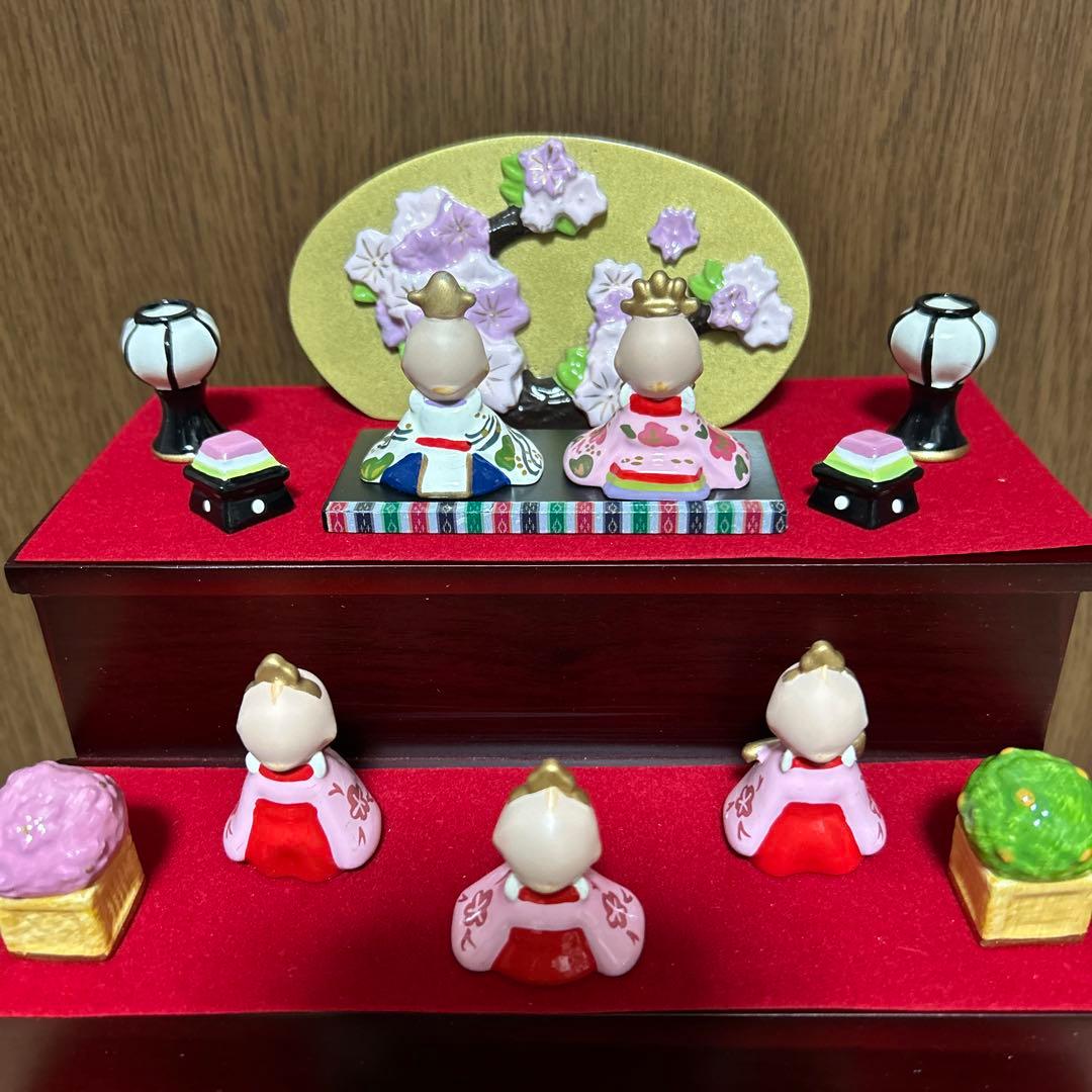 ローズオニール　キューピー　「お雛様三段かざり」