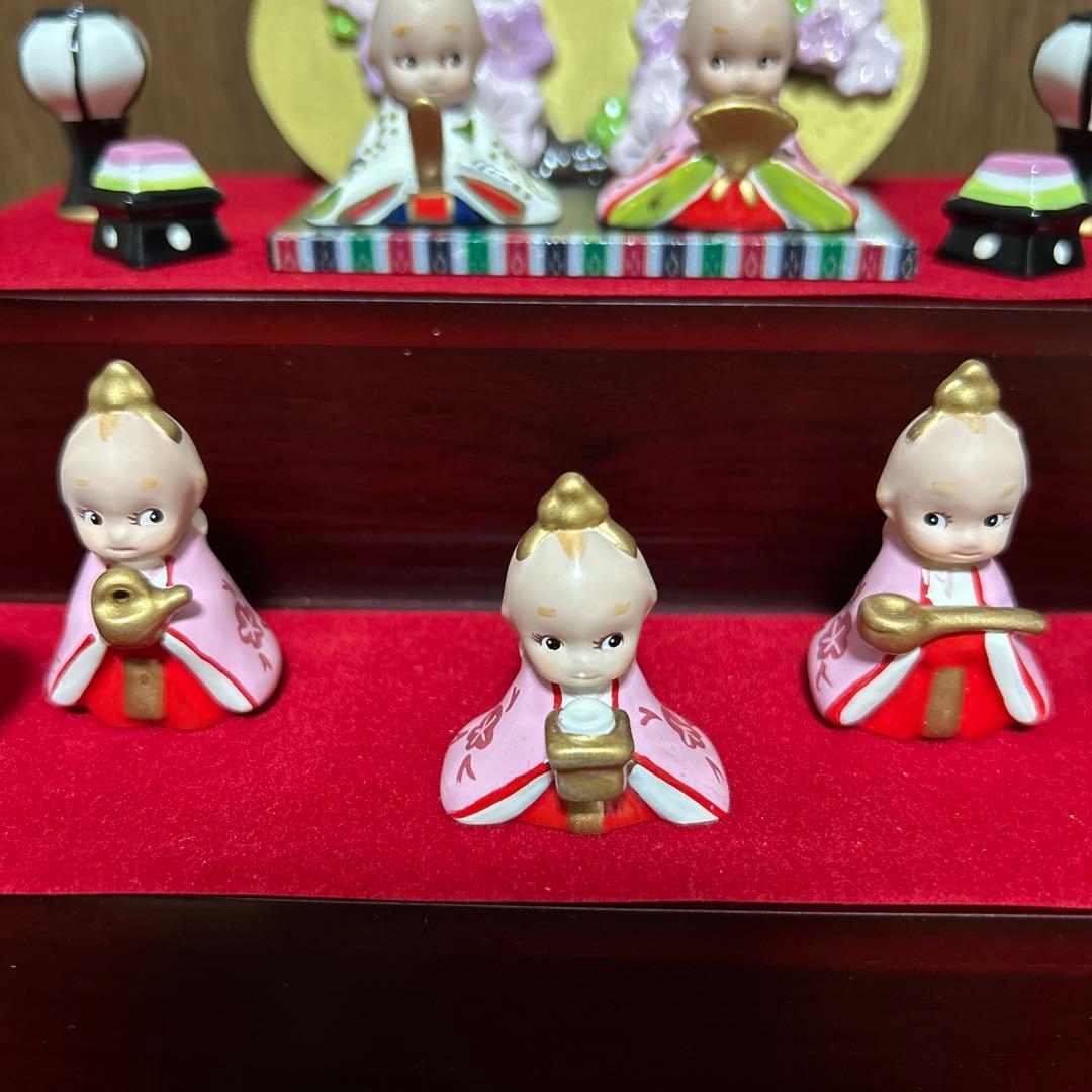 ローズオニール　キューピー　「お雛様三段かざり」