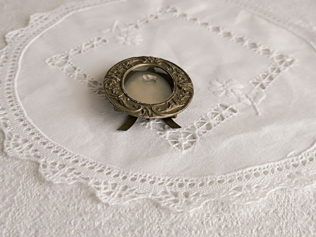 * antique flame ୨୧* オーバル型 かわいいアンティークフレーム