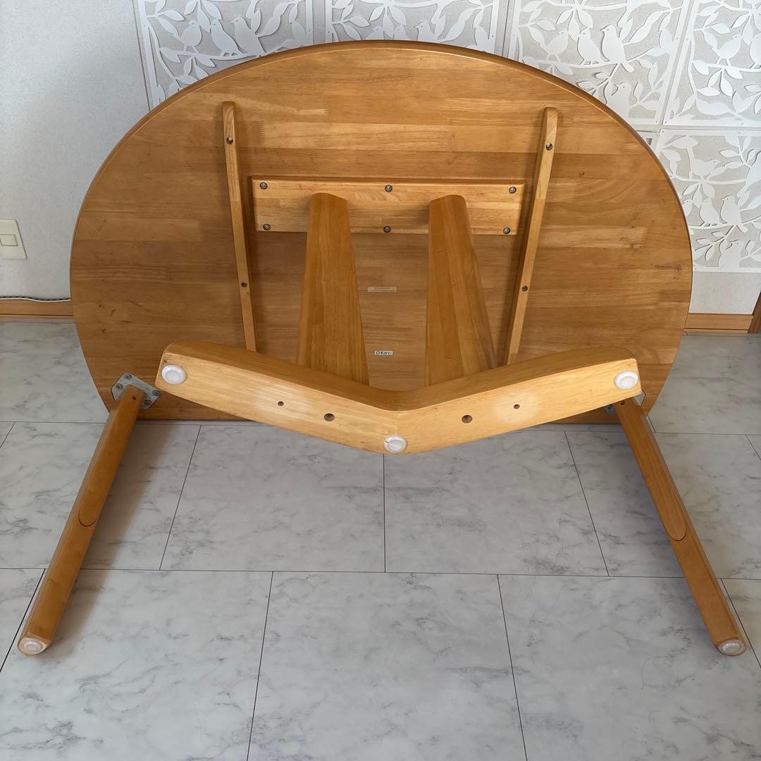 カリモク　karimoku Chitano 半円ダイニングテーブル