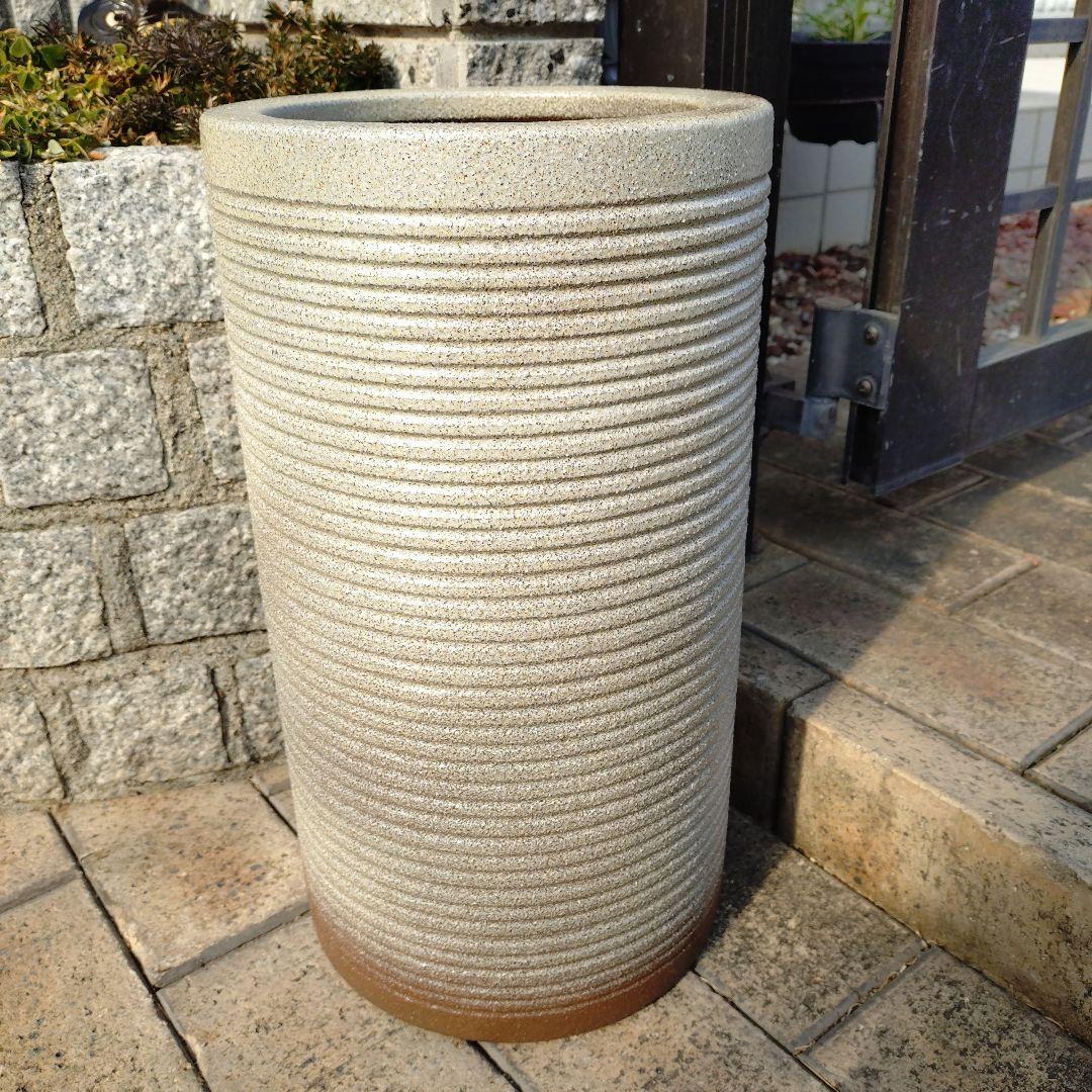 信楽焼　傘立て