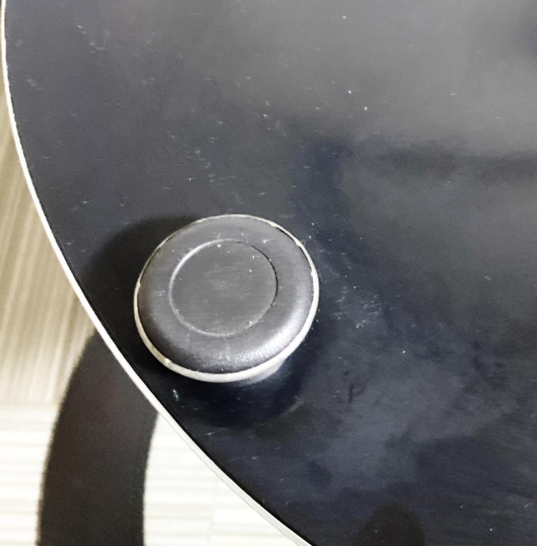 naonao1788　ガラス丸テーブル IKEAローテーブル2点セット