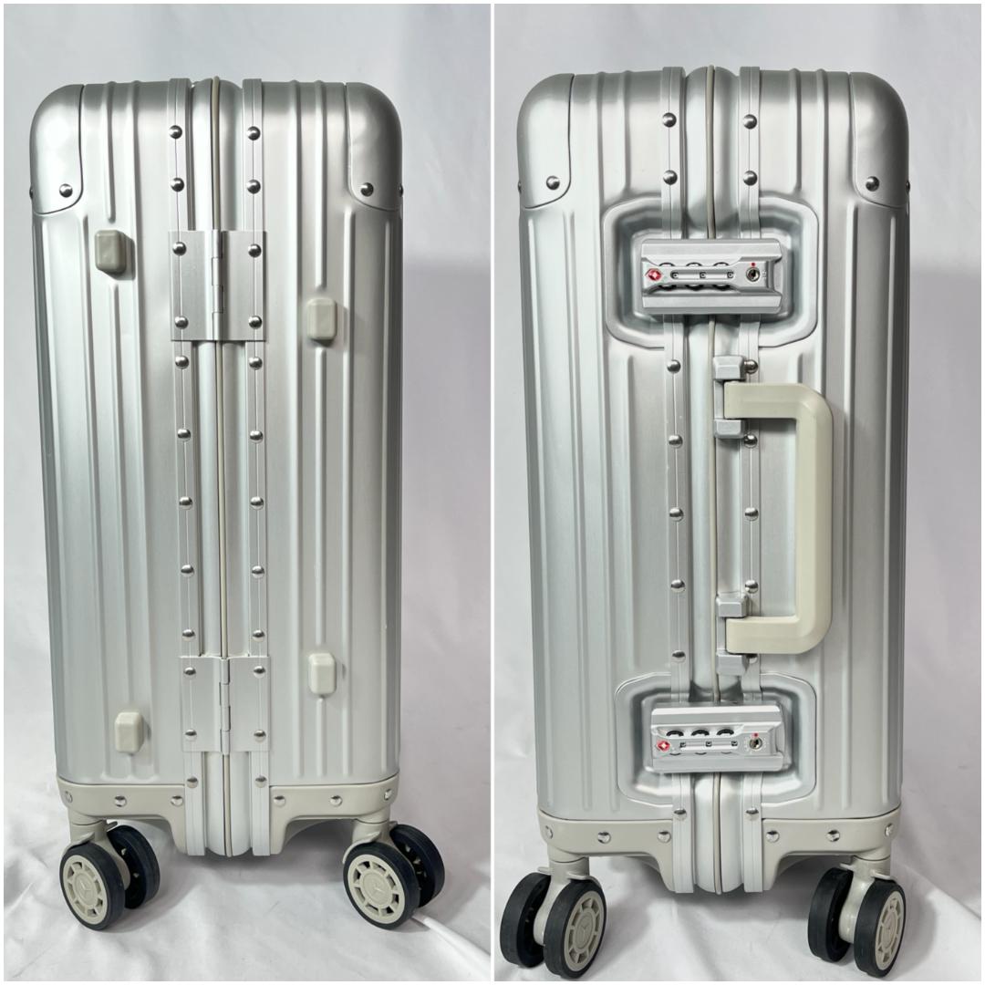 超美品 メルセデスベンツ アルミスーツケース シルバー キャリーケース 32L