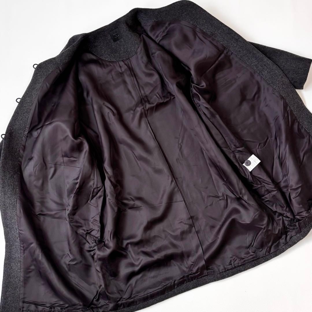 オオカミとフクロウ オオカミとシロクマのヴィーカ ロングメルトンコート 日本製