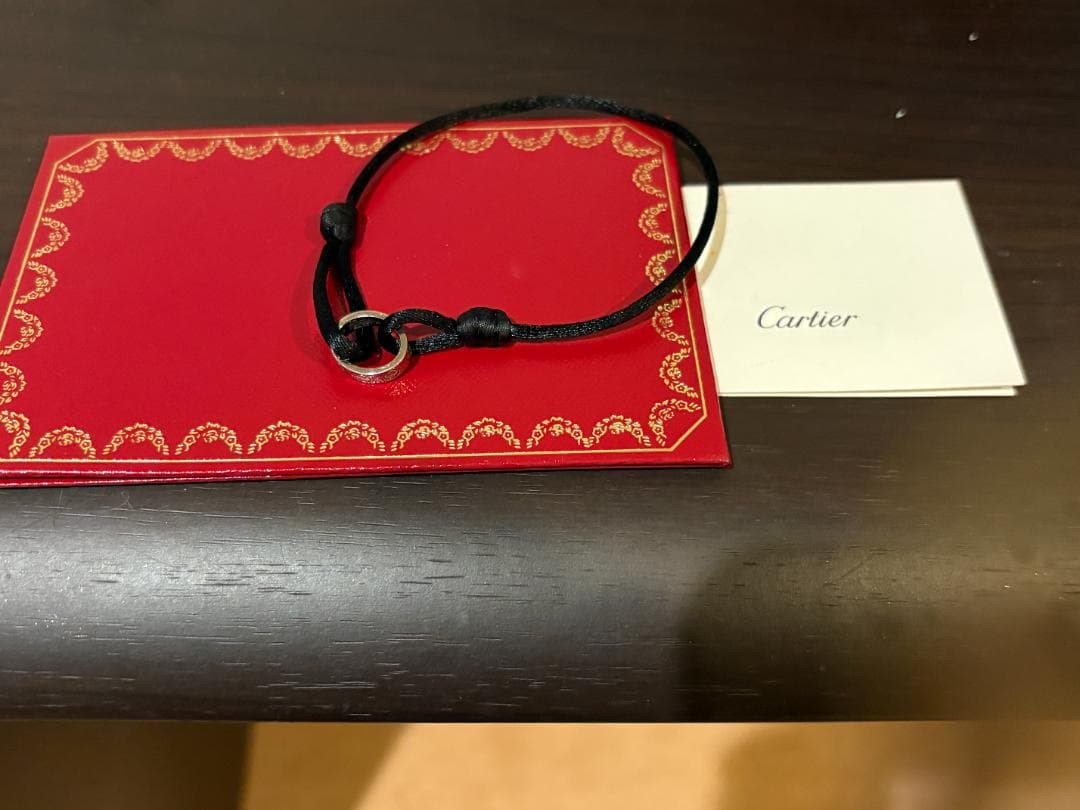 カルティエ ベビーラブ ブレスレット 保証書付 Cartier K18WG