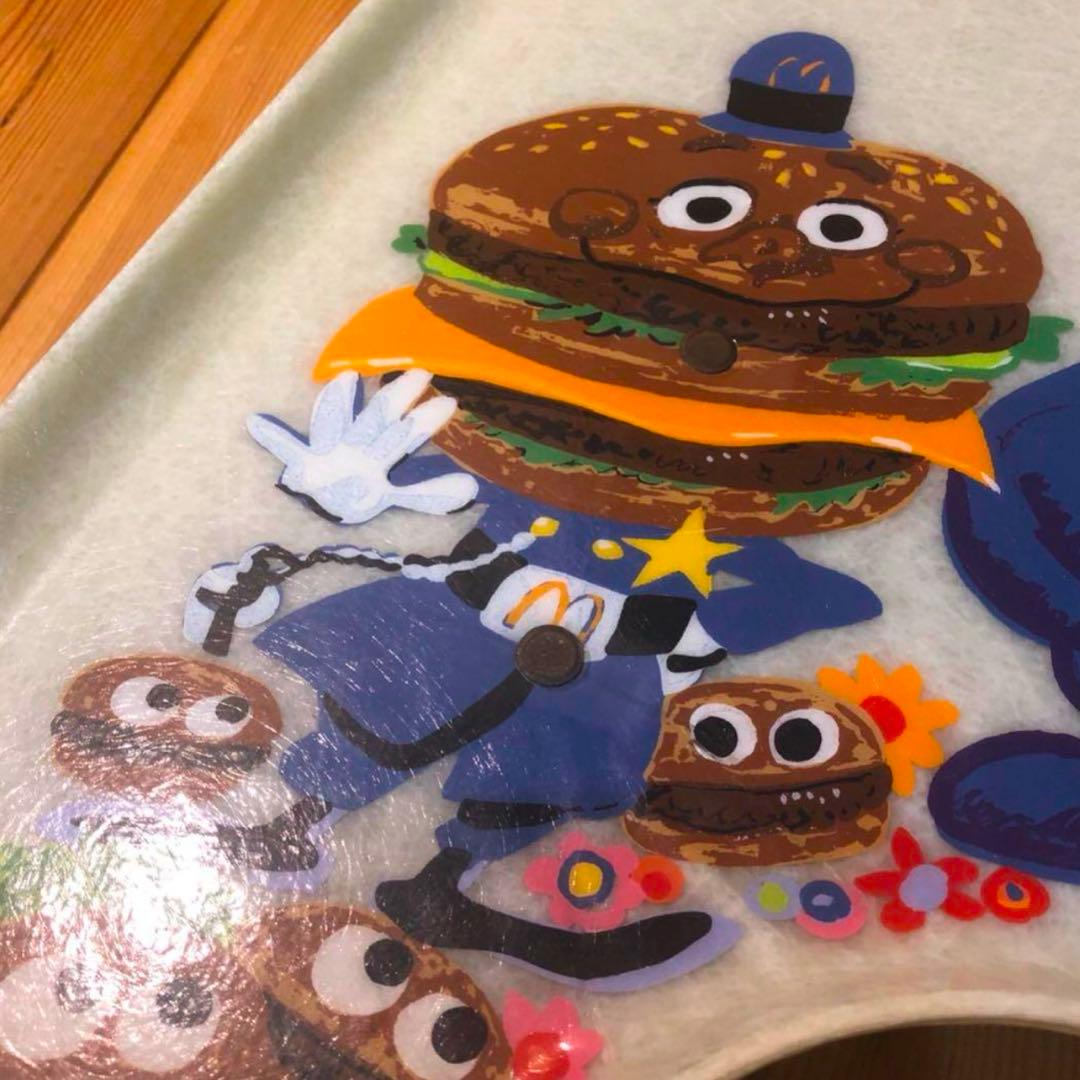 スーパーレア　1974年　マクドナルドランド　キャラクター　トレー　看板　店舗用