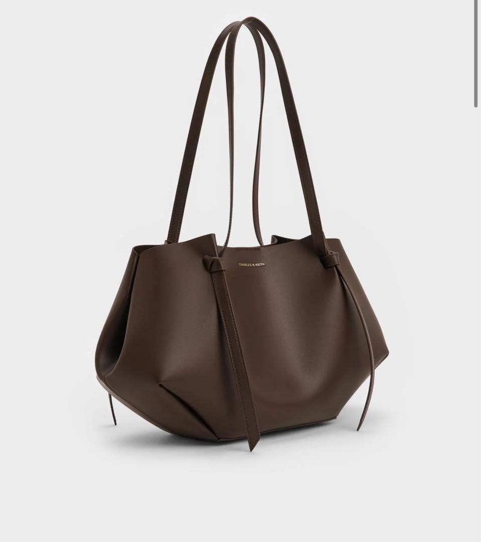 【美品】CHARLES &KEITH Calla カルラトートバッグ Lサイズ
