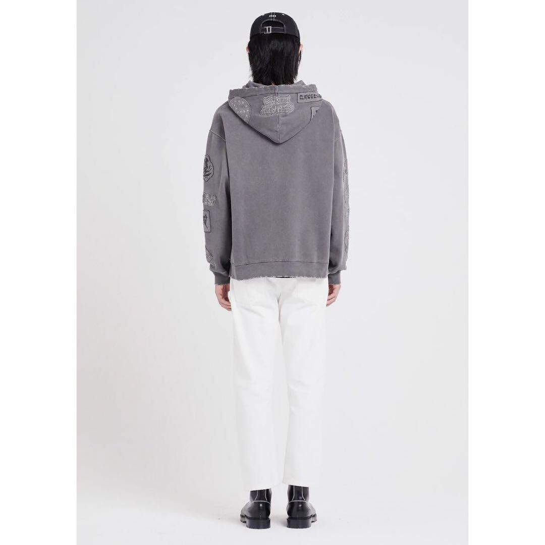 トップス ETUDES EXTRA HOOD ZIPPED PATCH