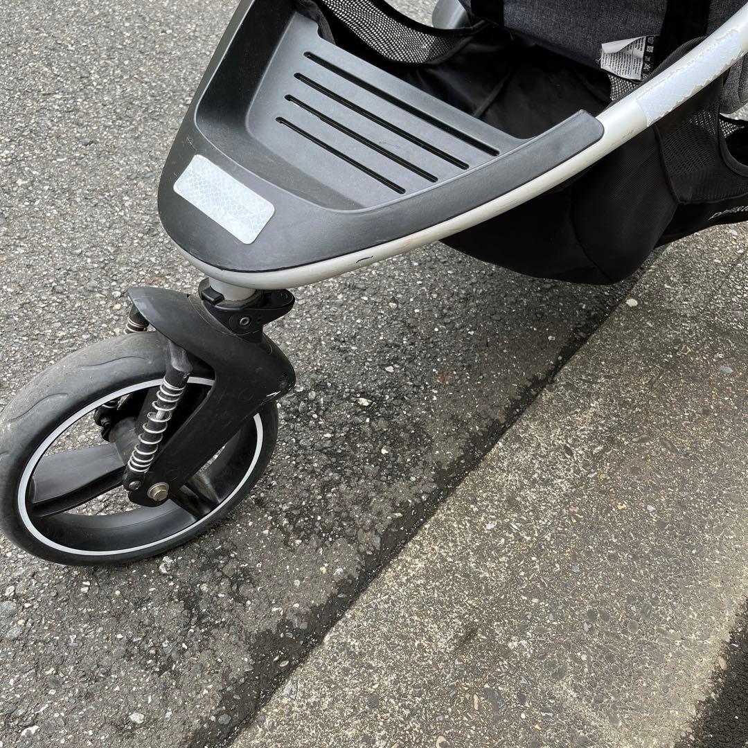 【値下げ】　Phil & Teds Dash 2人乗り　ベビーカ　三輪