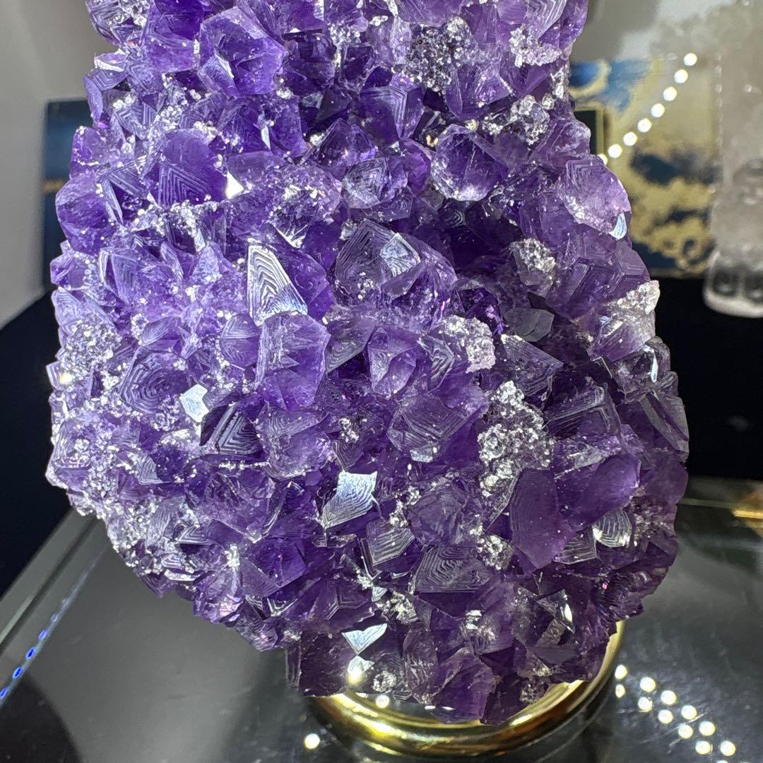 レア♡アメジストドームNo.1340 天使の指紋付き