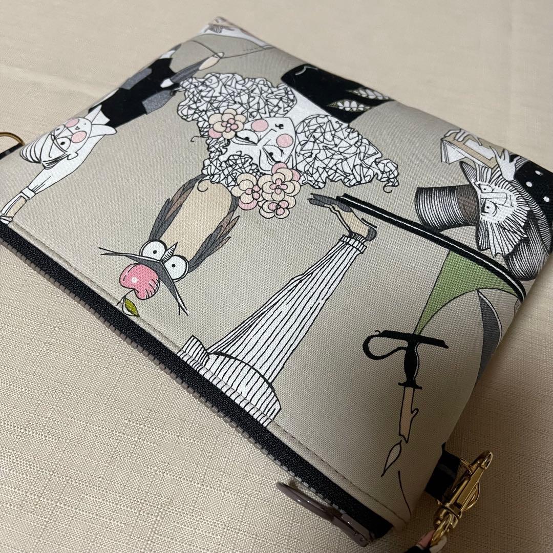 ♡12㎝ファスナーポーチ♡ハンドメイド　アレキサンダーヘンリーと♡20㎝ポーチ♡