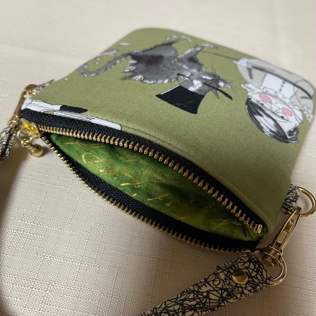 ♡12㎝ファスナーポーチ♡ハンドメイド　アレキサンダーヘンリーと♡20㎝ポーチ♡