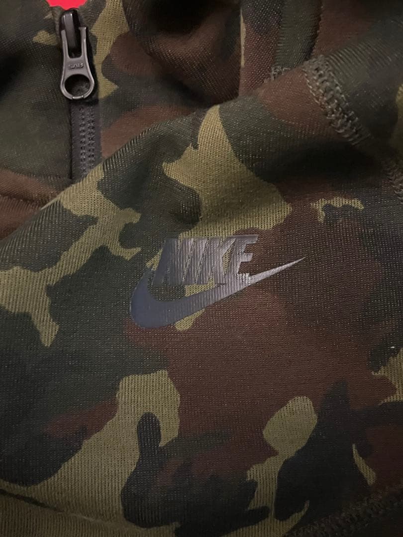 g*3様 2024年モデル　テックフリース　ナイキ　レア柄　カモ　迷彩　セットア