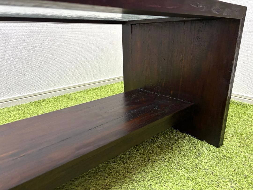 【美品】【KAJA】古材アジアンローテーブル