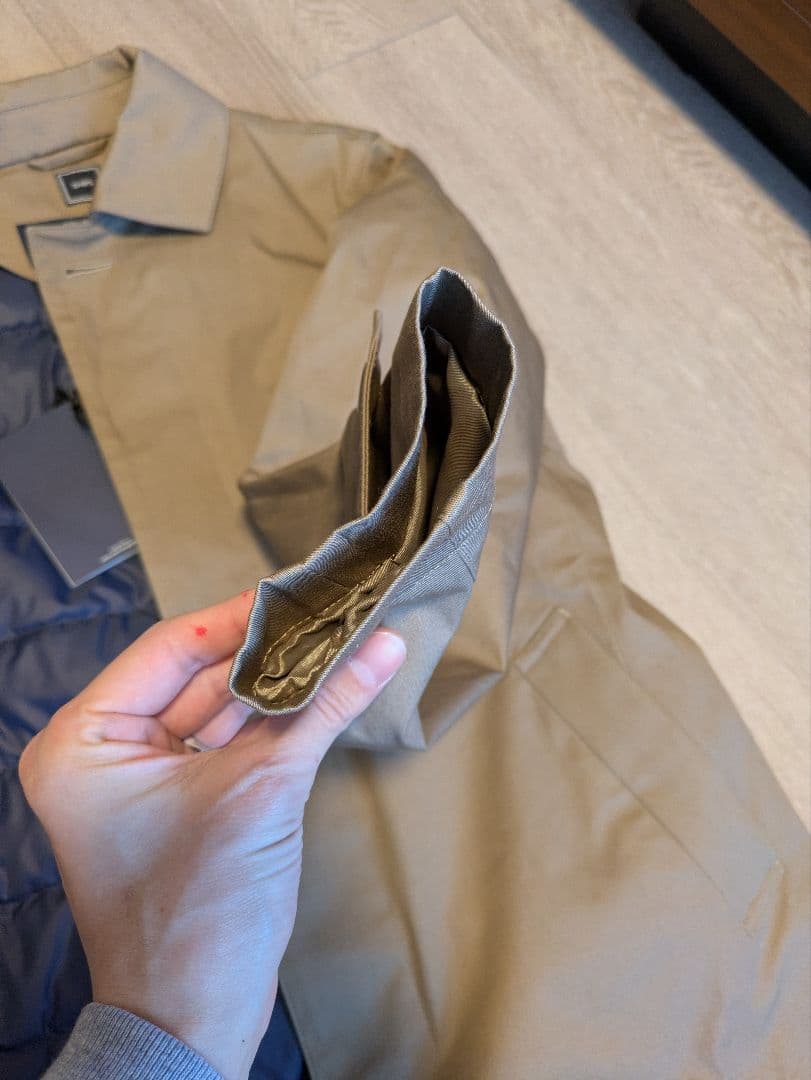 【未使用】ships GREEN STORM SYSTEM ダウンライナーコート