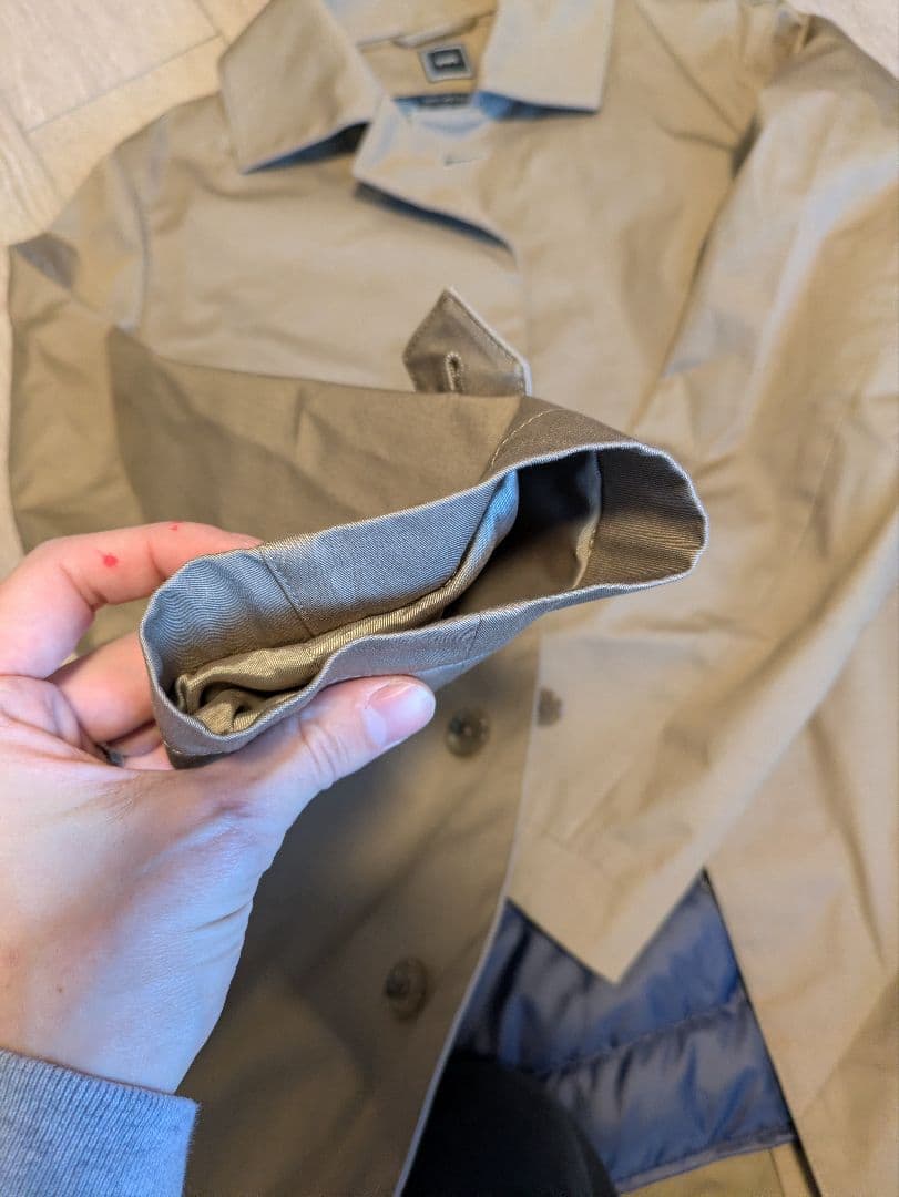 【未使用】ships GREEN STORM SYSTEM ダウンライナーコート