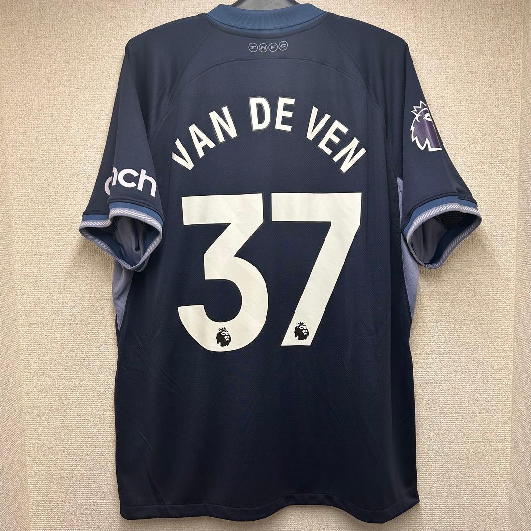 ファンデフェン 2023-24 スパーズアウェイユニフォーム　XLサイズ　正規品