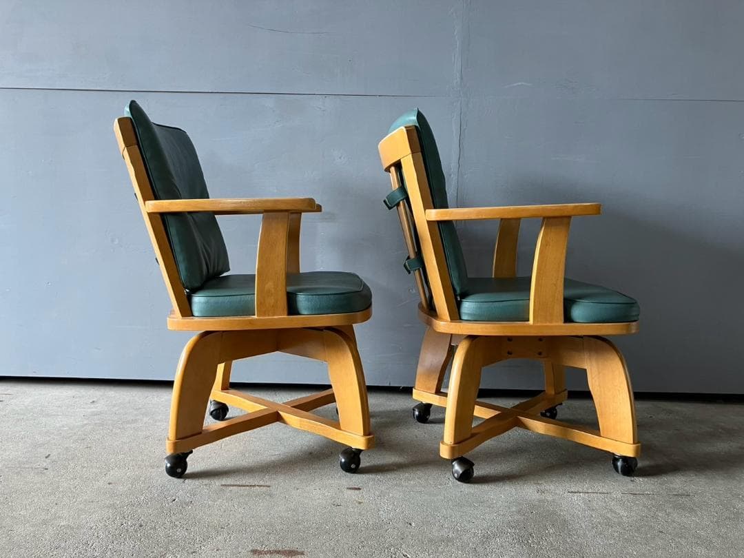 回転チェア アームチェア ダイニングチェア チェア 2脚セット RWcha23