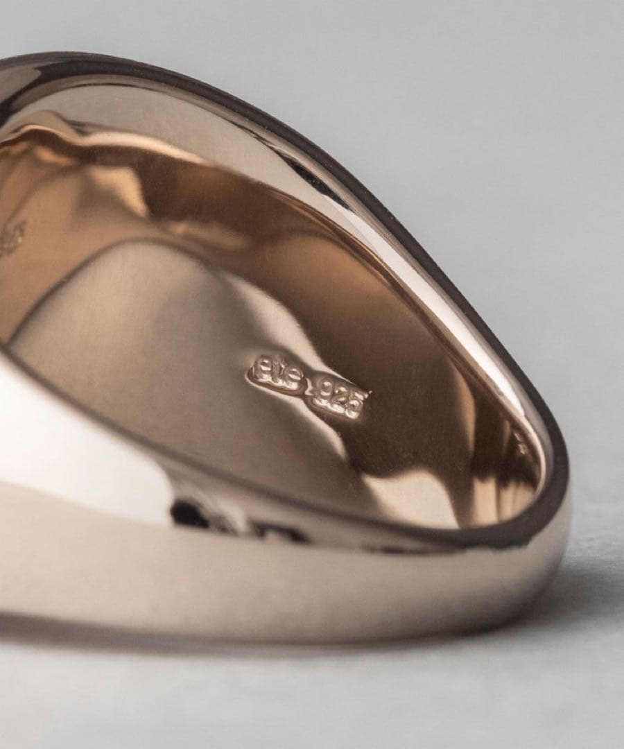 【美品　保証書付き】 ete ロウ ボールド リング　9号　巾着2つ付き！