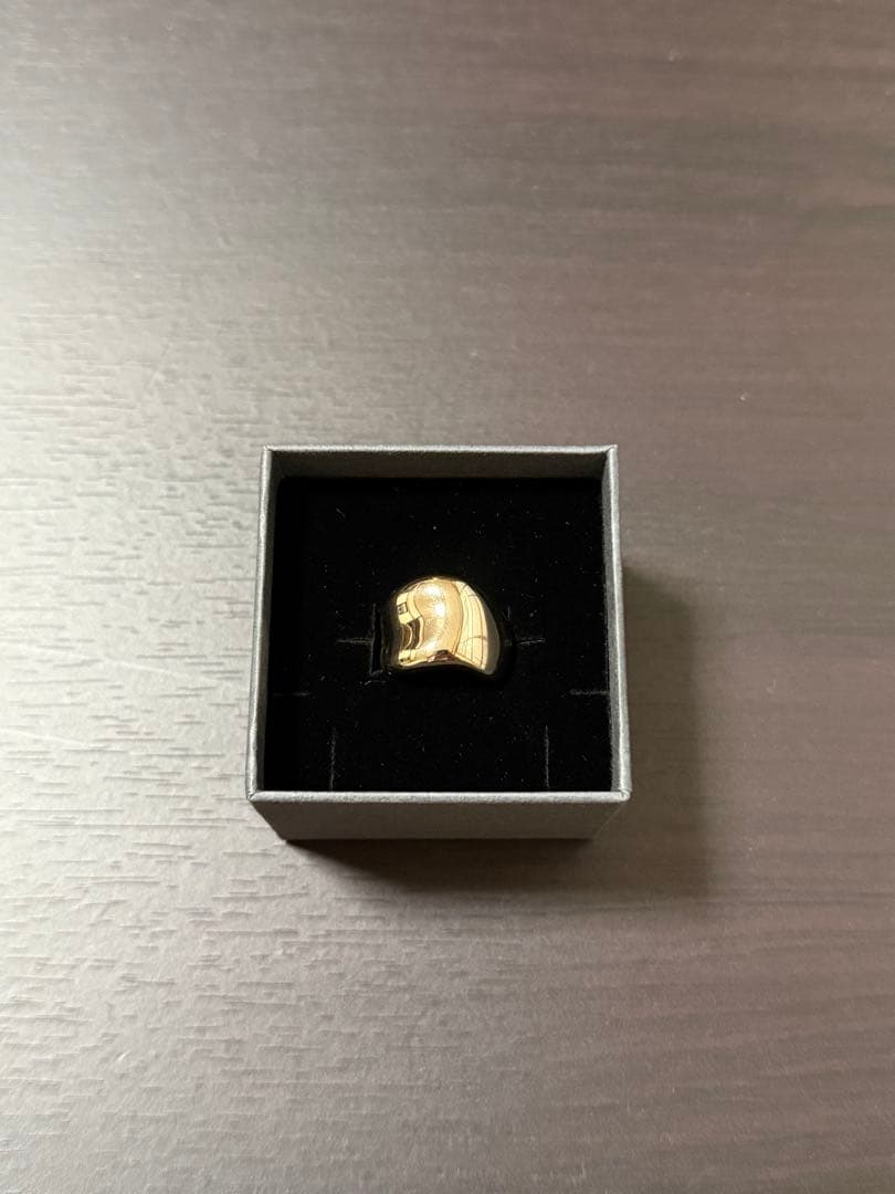 【美品　保証書付き】 ete ロウ ボールド リング　9号　巾着2つ付き！