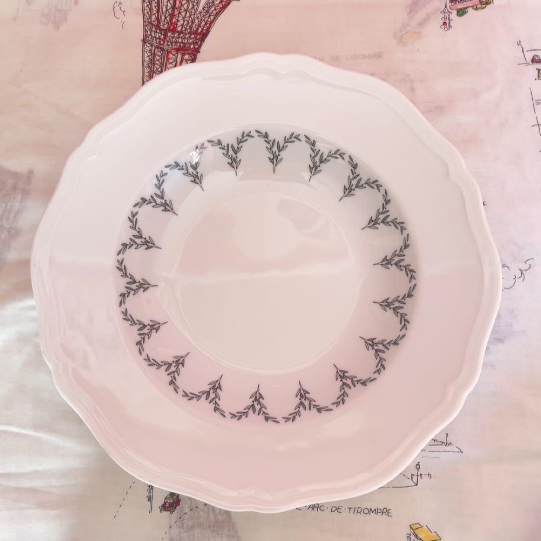 【廃盤】ミナペルホネン　リチャードジノリコラボプレート23.5cm2枚セット