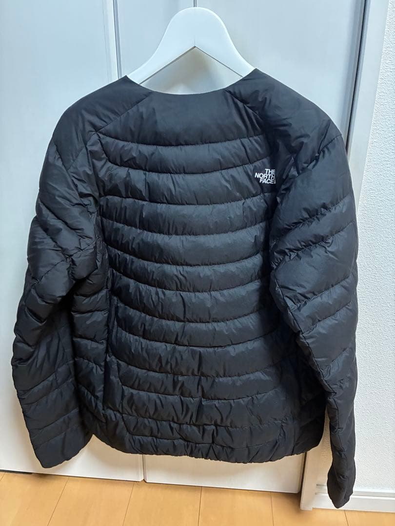 THE NORTH FACE サンダーラウンドネック ライトダウンジャケット　黒