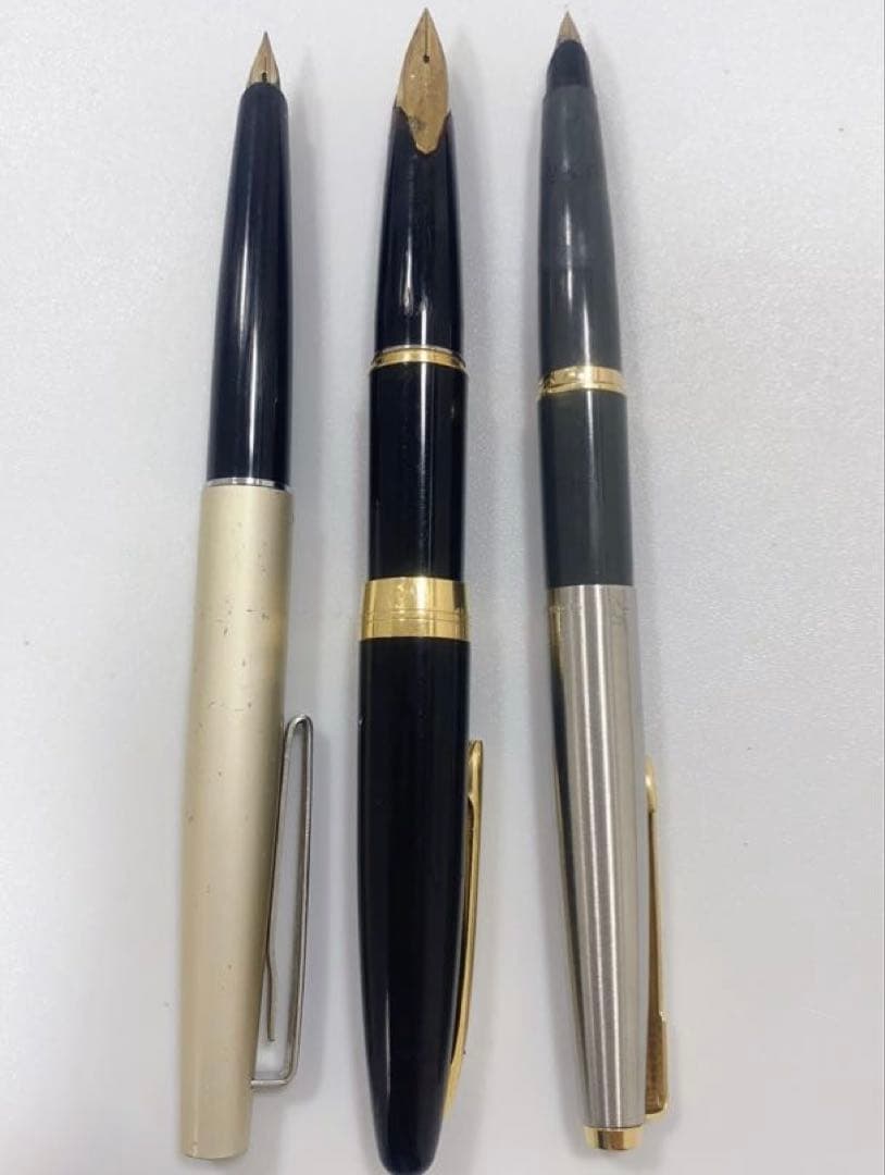 万年筆 18k 750 刻印 PILOT パイロット PARKER まとめ