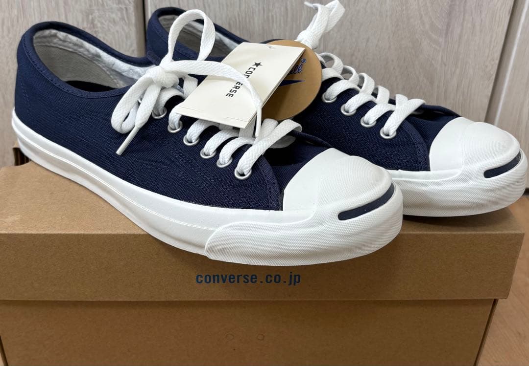 【新品未使用】コンバース ネイビー ジャックパーセル 27.0cm