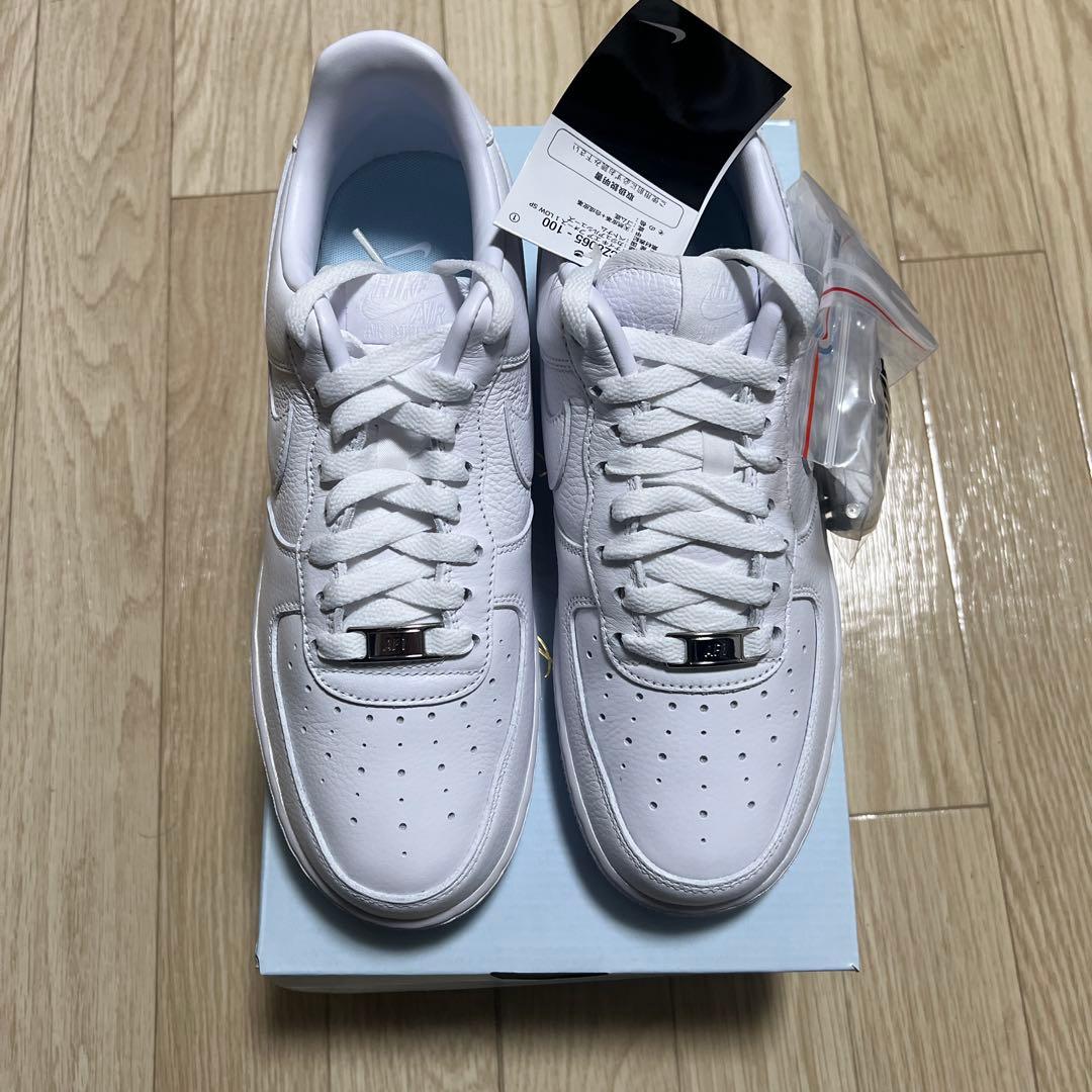 NIKE Air Force 1 ホワイト 予備靴紐付き