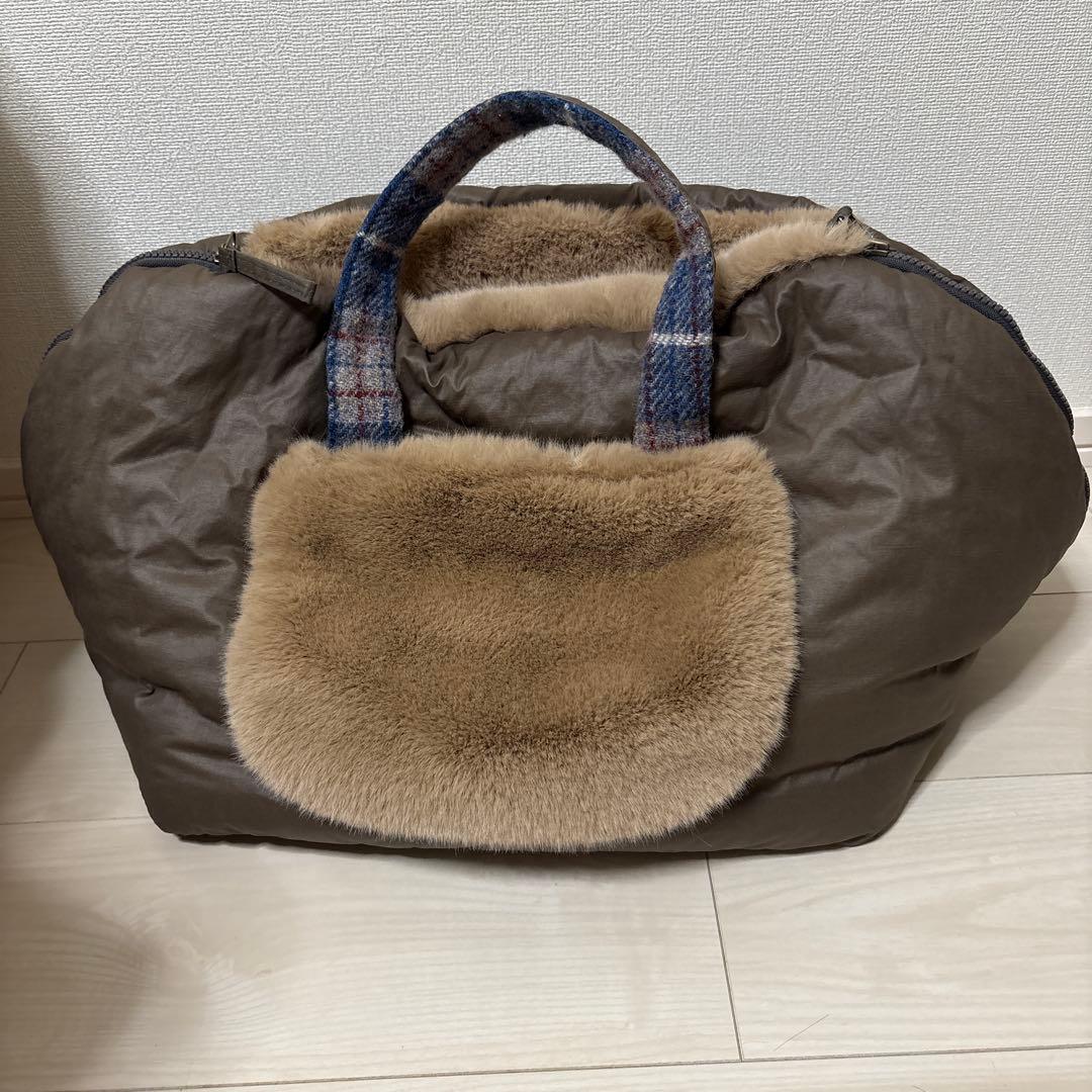 ルイスドッグ 犬用キャリーバッグ・ファー