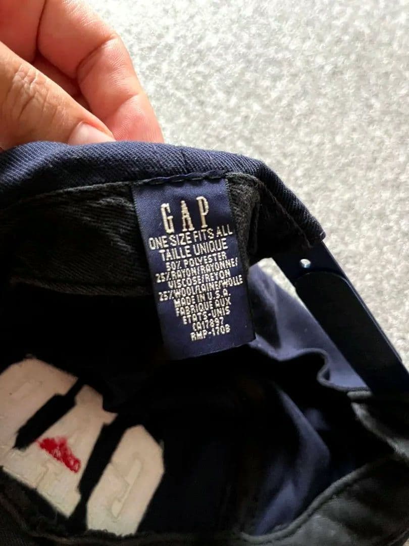 美品　OLD GAP ギャップ　アメリカ製　ヴィンテージ　キャップ　フリーサイズ