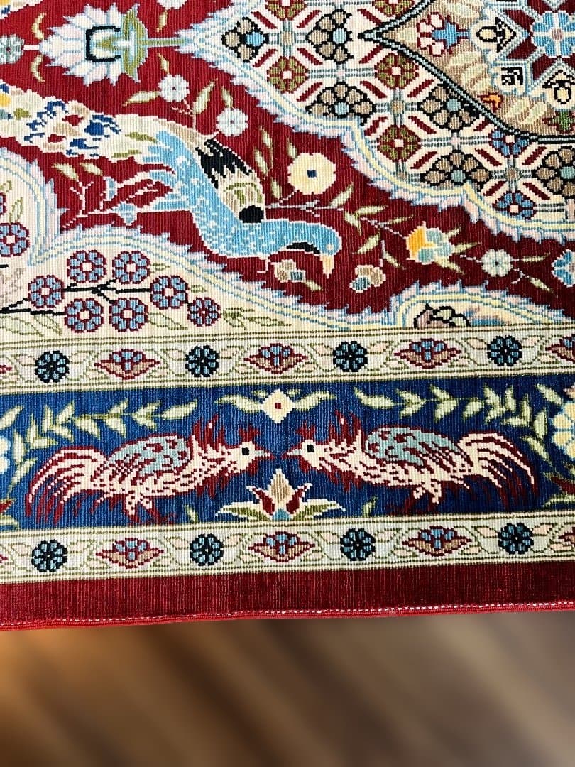 トルコ ヘレケ絨毯です。サイズ: 71x50cm