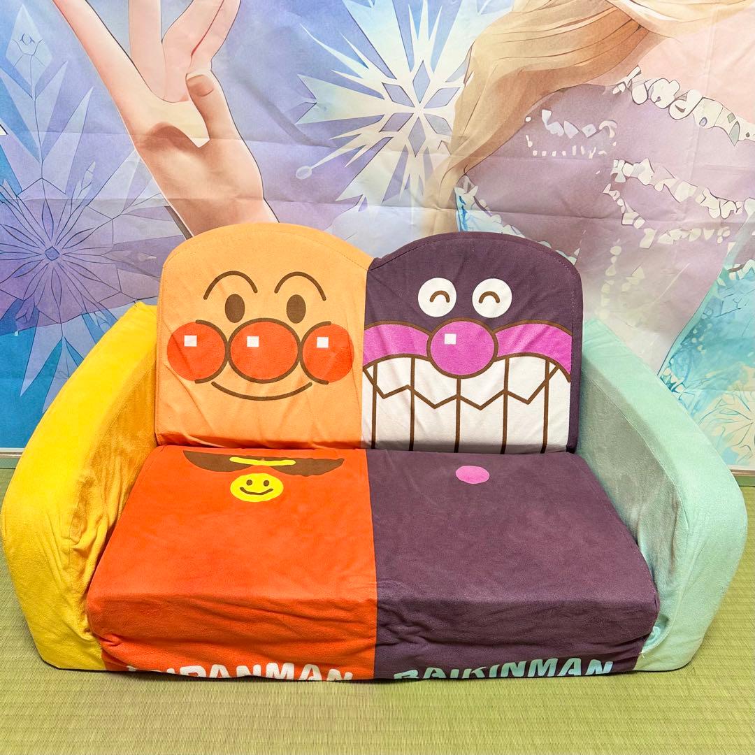 アンパンマン やわらかキッズソファー ベッド