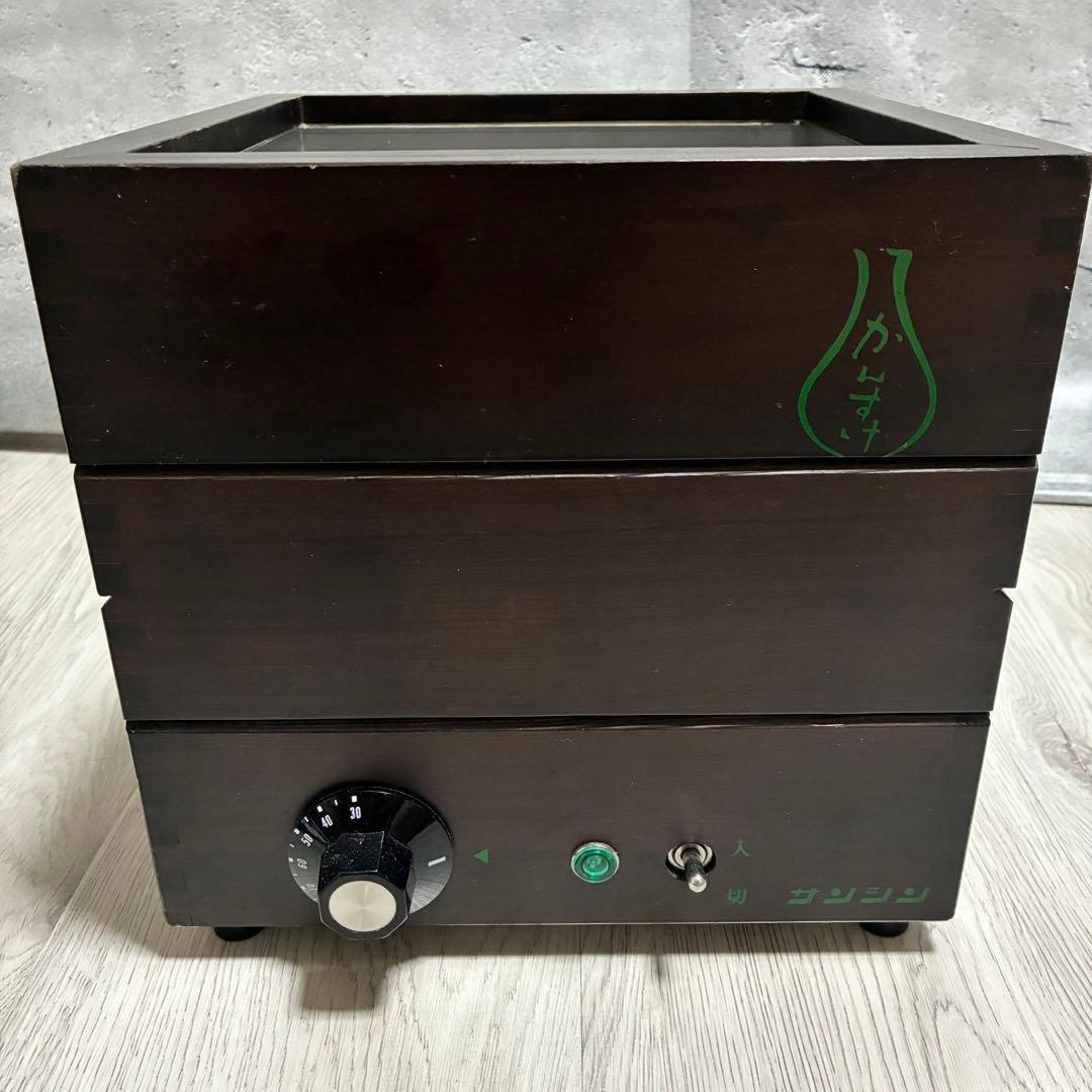 【かんすけ】　熱燗　サンシン電気式酒燗機TKD-4A TANITA温度計付き