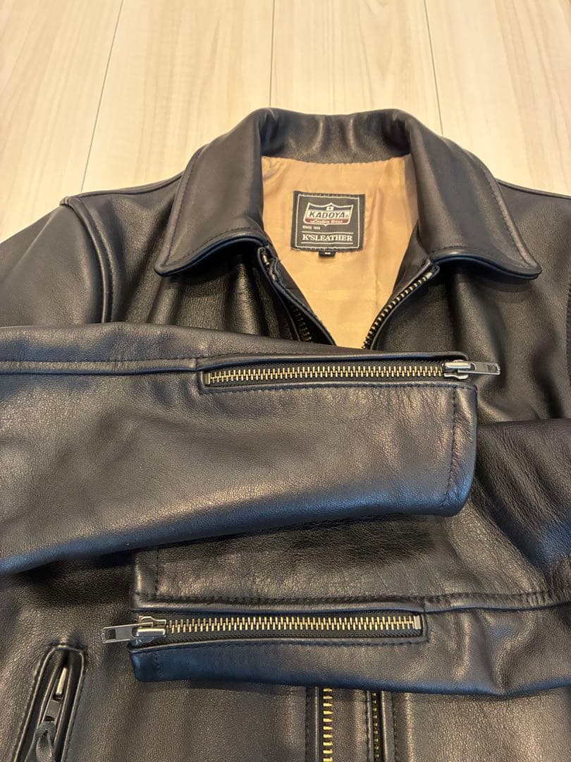 KADOYA K'S LEATHER TCR シングルライダース　Mサイズ
