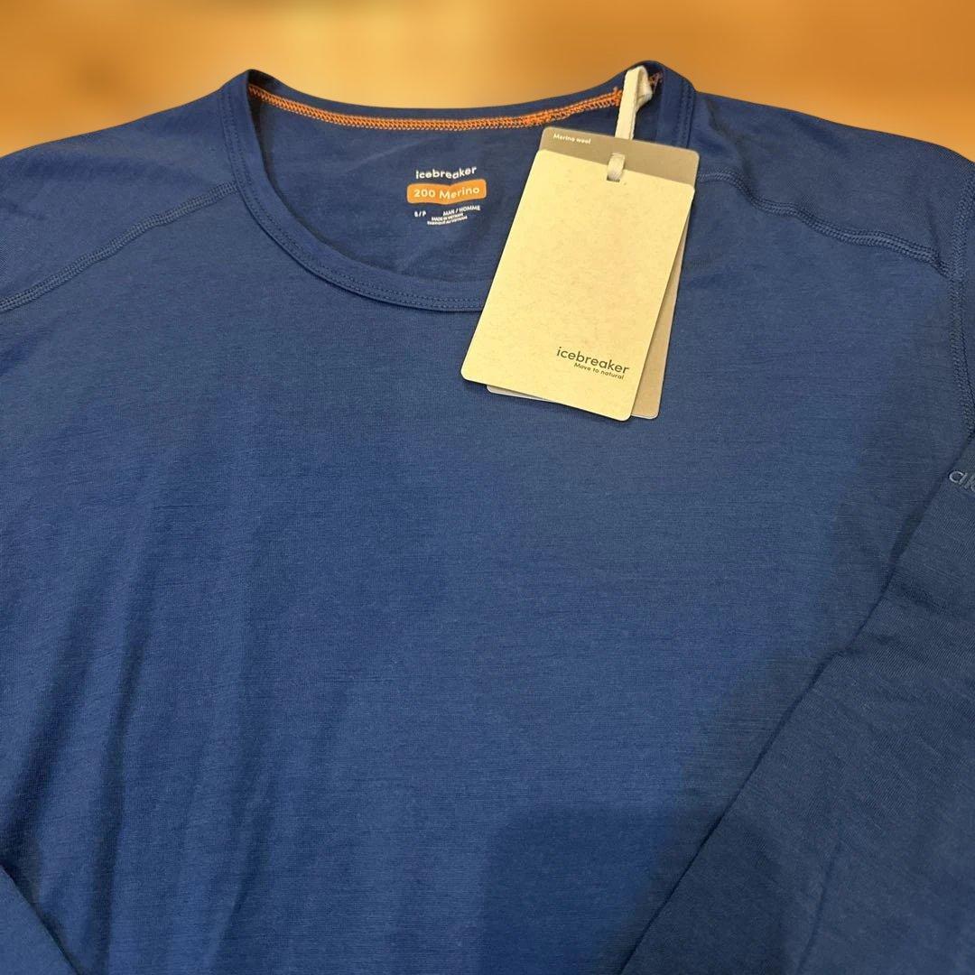 ICEBREAKER 200 オアシス ロングスリーブ クルー S