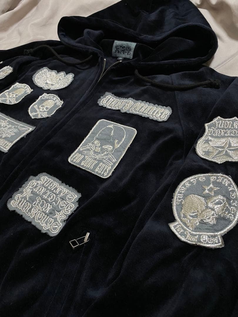 JKPD 日本限定 別珍 パーカー スカジャン スカル unisex