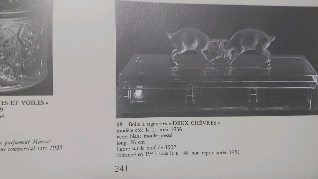 ラリック LALIQUE クリスタル 山羊 置物 オブジェ フィギュリン