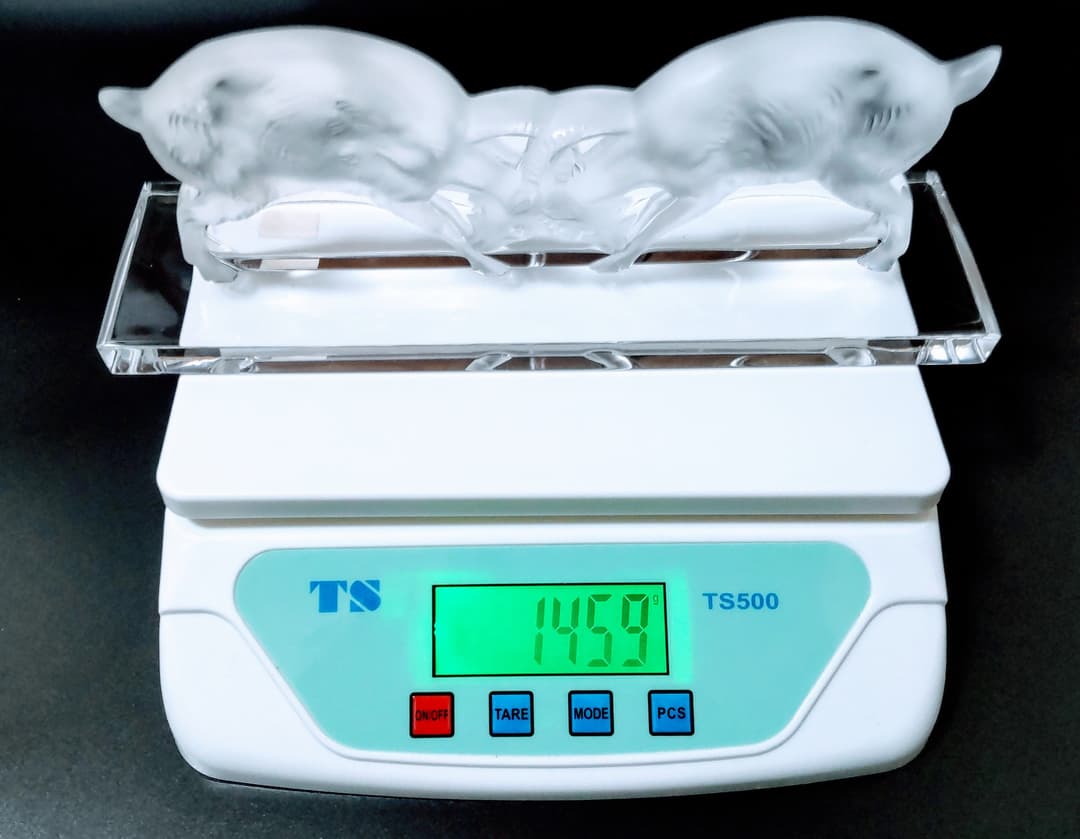 ラリック LALIQUE クリスタル 山羊 置物 オブジェ フィギュリン