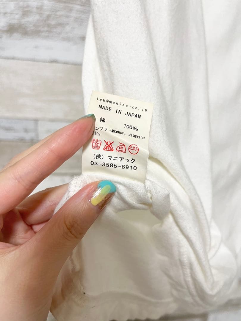 蔽*様 LGB BEDROCK グラフィックTシャツ size0