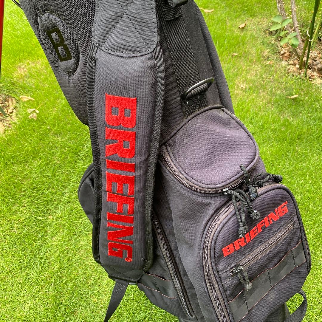 BRIEFING スタンドゴルフバッグ ブラック